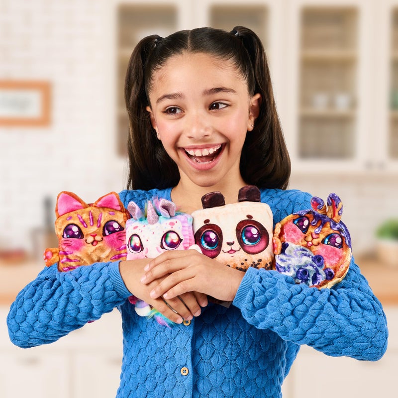 Cookeez Makery محمصة خبز كوكيز ماكري توست تريتز مع قطيفة معطرة - عبوتان؛ اصنع صديقًا ناعمًا واسفنجيًا مفاجئًا من القطيفة. انبثق في الخبز وشاهد مفاجأة منبثقة من القطيفة! - Image 2
